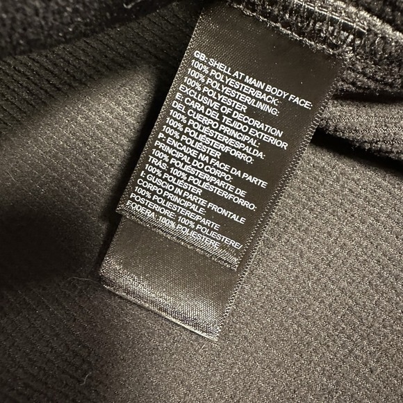 The North Face Vest Mens Large Gray Full Zip Ridgeline Softshell Gorpcore Logo - Picture 5 of 10